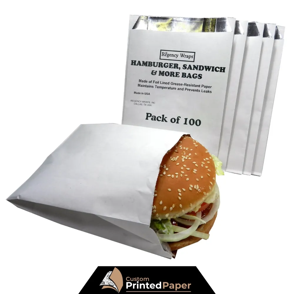 Custom Burger Bags Canada