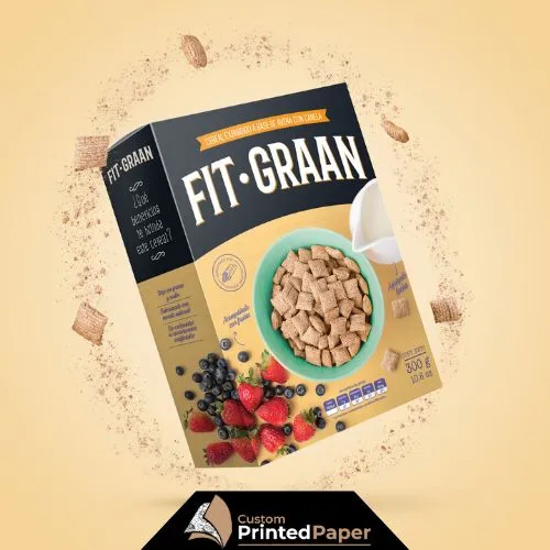 custom cereal packaging boxes