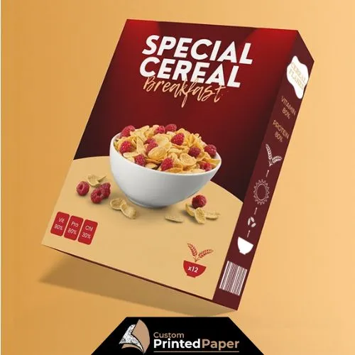 custom printed cereal boxes